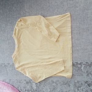 Yellow Long Sleeve T Shirt